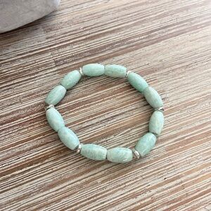 Calming Amazonite Bead Bracelet